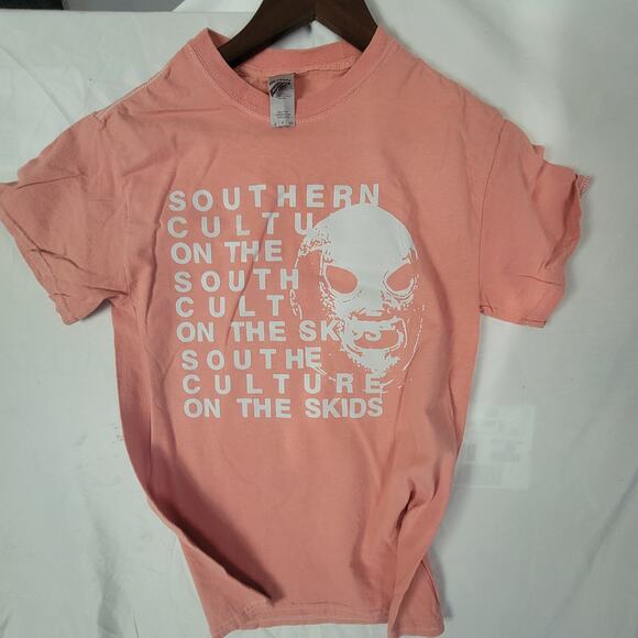 Souther Culture on the skids   band   t shirt size  small pink - Picture 1 of 2